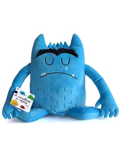 MONSTRUO DE COLORES(PELUCHE)AZUL (TRISTEZA)