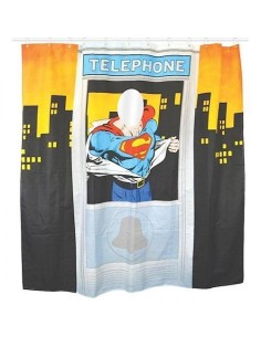 DC COMICS CORTINA DE BAÑO SUPERMAN