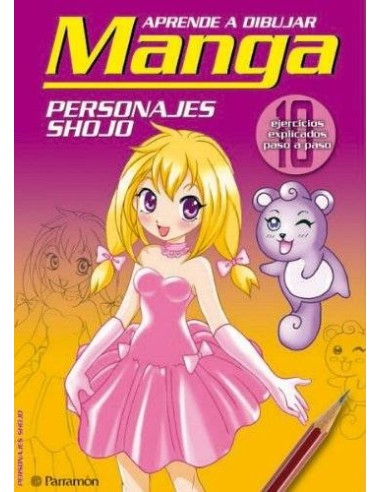 APRENDE A DIBUJAR MANGA PERSONAJES SHOJO 9788434232013  7,69 €