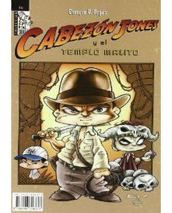CABEZON JONES Y EL TEMPLO MALDITO 978849670687 DOLMEN EDICIONES 4,13 €