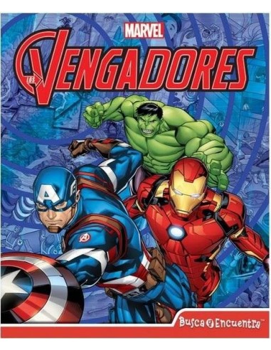 BUSCA Y ENCUENTRA MARVEL AVENGERS LOS VENGADORES