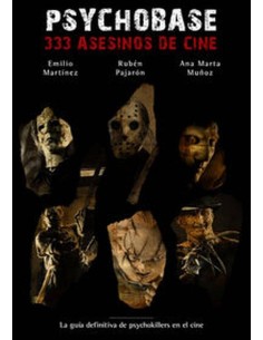 PSYCHOBASE 333 ASESINOS DE CINE 978849245809 DOLMEN EDICIONES 16,49 €