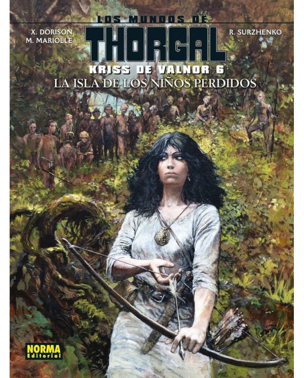 MUNDOS DE THORGAL KRISS DE VALNOR 6 ISLA DE NIÑOS PERDIDOS