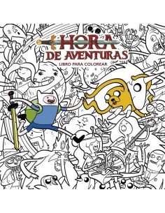 HORA DE AVENTURAS LIBRO PARA COLOREAR