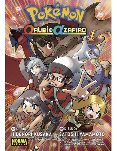 POKEMON 01 RUBI OMEGA ALFA ZAFIRO