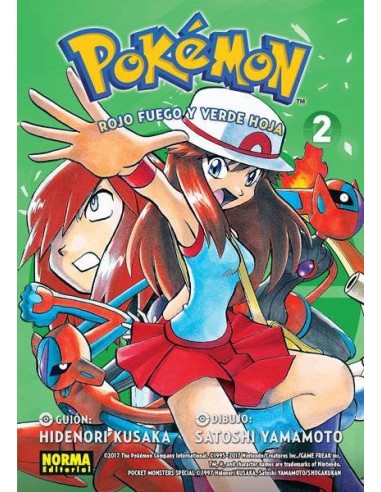 POKEMON 14 ROJO FUEGO Y VERDE HOJA 2