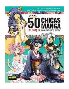 50 CHICAS MANGA PARA DIBUJAR Y PINTAR 50 CHICAS MANGA PARA DIBUJAR Y PINTAR