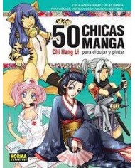 50 CHICAS MANGA PARA DIBUJAR Y PINTAR
