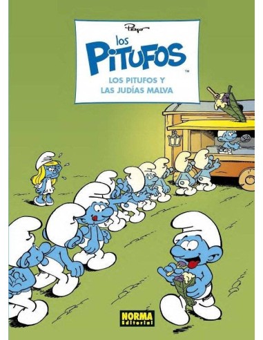 PITUFOS 36 LOS PITUFOS Y LAS JUDIAS MALVA PITUFOS 36 LOS PITUFOS Y LAS JUDIAS MALVA
