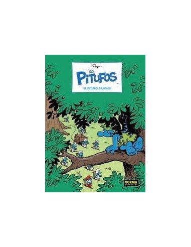 PITUFOS 20 EL PITUFO SALVAJE PITUFOS 20 EL PITUFO SALVAJE