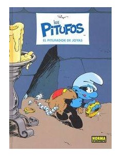 PITUFOS 18 EL PITUFADOR DE JOYAS PITUFOS 18 EL PITUFADOR DE JOYAS