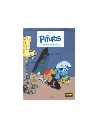 PITUFOS 18 EL PITUFADOR DE JOYAS PITUFOS 18 EL PITUFADOR DE JOYAS