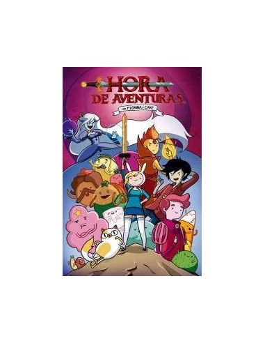 HORA DE AVENTURAS CON FIONNA Y CAKE