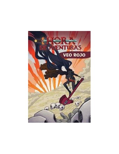HORA DE AVENTURAS VEO ROJO