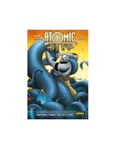 ATOMIC ROBO 3. La sombra de mas alla del tiempo (Brian Clevinger y Scott Wegener)