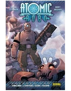 ATOMIC ROBO 1. Los cientificos de accion de Tesladyne (Brian Clevinger y Scott Wegener)