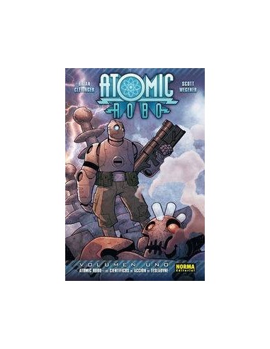 ATOMIC ROBO 1. Los cientificos de accion de Tesladyne (Brian Clevinger y Scott Wegener)