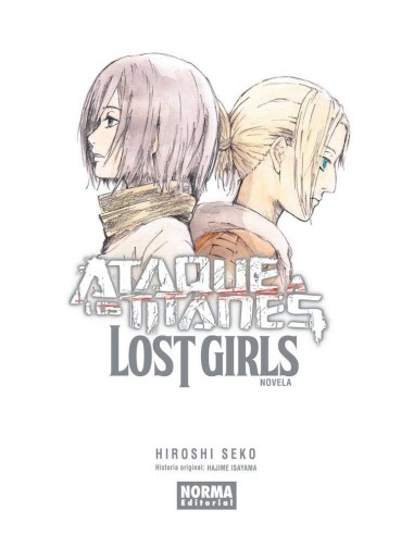 ATAQUE A LOS TITANES LOST GIRLS (NOVELA)