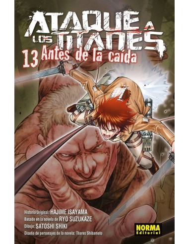 ATAQUE A LOS TITANES 13 ANTES DE LA CAIDA