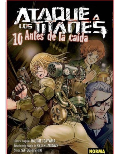 ATAQUE A LOS TITANES 10 ANTES DE LA CAIDA