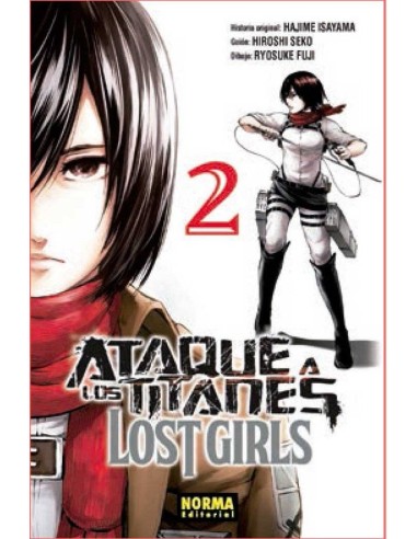 ATAQUE A LOS TITANES LOST GIRLS 2