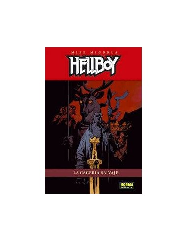 HELLBOY LA CACERIA SALVAJE CARTONE