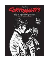 CORTO MALTES BAJO EL SIGNO DE CAPRICORNIO BLANCO Y NEGRO