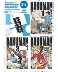 PACK ESPECIAL BAKUMAN. VOLS. 1, 2 Y 3 CON COFRE