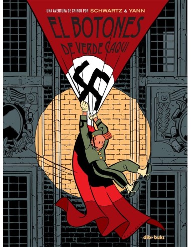 BOTONES VERDE CAQUI-AVENTURAS SPIROU-5