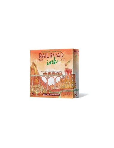 RAILROAD INK: EDICION ROJO ABRASADOR RAILROAD INK: EDICION ROJO ABRASADOR