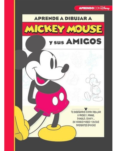 APRENDE A DBIUJAR CON MICKEY MOUSE Y SUS AMIGOS
