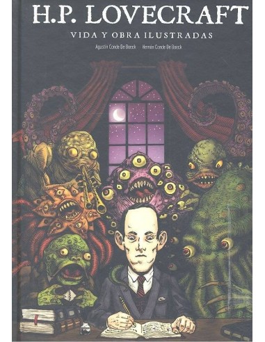 LOVECRAFT VIDA Y OBRA ILUSTRADAS