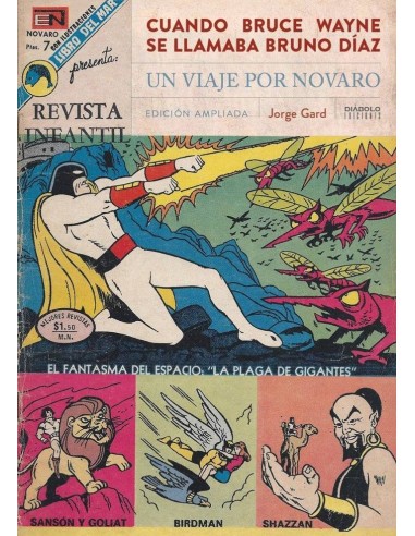 CUANDO BRUCE WAYNE SE LLAMABA BRUNO DIAZ. UN VIAJE POR NOVA