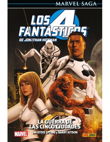 LOS 4 FANTASTICOS DE JONATHAN HICKMAN 04: LA GUERRA DE LAS CINCO CIUDADES (MARVEL SAGA 99) LOS 4 FANTASTICOS DE JONATHAN HICKMAN 04: LA GUERRA DE LAS CINCO CIUDADES (MARVEL SAGA 99)
