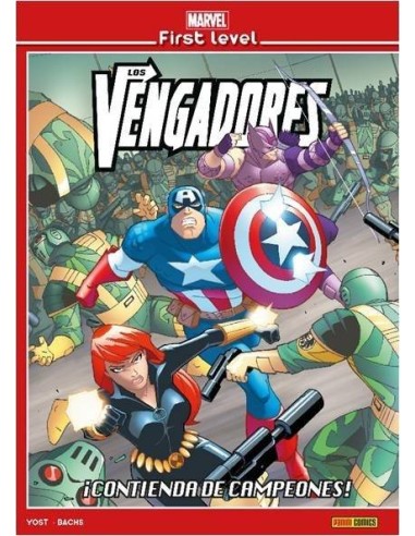 MARVEL FIRST LEVEL 06. LOS VENGADORES ¡CONTIENDA DE CAMPEONES!