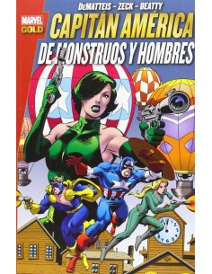 CAPITAN AMERICA DE MONSTRUOS Y HOMBRES(MARVEL GOLD) CAPITAN AMERICA DE MONSTRUOS Y HOMBRES(MARVEL GOLD)