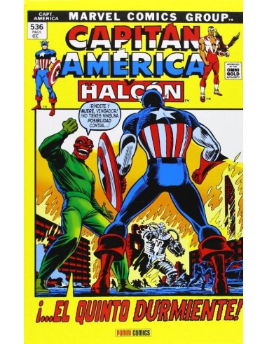 CAPITAN AMERICA. Y EL HALCON. ¡...EL QUINTO DURMIENTE!(MARVEL GOLD)