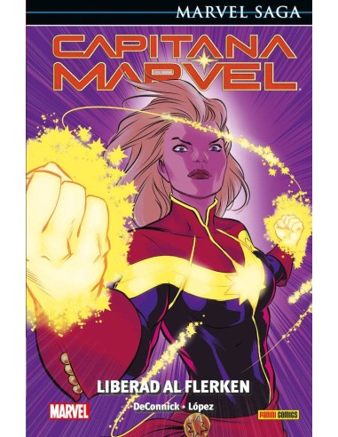 CAPITANA MARVEL 05: LIBERAD A FLERKEN   (MARVEL SAGA 97)