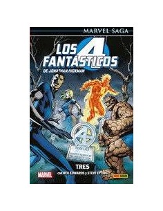 LOS 4 FANTASTICOS DE JONATHAN HICKMAN 03: TRES  (MARVEL SAGA 96) LOS 4 FANTASTICOS DE JONATHAN HICKMAN 03: TRES  (MARVEL SAGA 96)