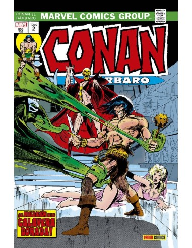 CONAN EL BARBARO: LA ETAPA MARVEL ORIGINAL 02. ¡LA MALDICION DE LA CALAVERA DORADA!