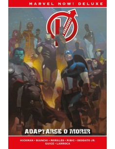 LOS VENGADORES DE JONATHAN HICKMAN 5. ADAPTARSE O MORIR  (MARVEL NOW! DELUXE)