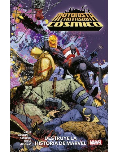 MOTORISTA FANTASMA COSMICO DESTRUYE LA HISTORIA DE MARVEL