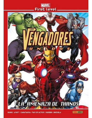 MARVEL FIRST LEVEL 16: LOS VENGADORES: LA AMENAZA DE THANOS MARVEL FIRST LEVEL 16: LOS VENGADORES: LA AMENAZA DE THANOS