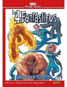MARVEL FIRST LEVEL 15: LOS 4 FANTASTICOS: ¡UNO PARA TODOS! MARVEL FIRST LEVEL 15: LOS 4 FANTASTICOS: ¡UNO PARA TODOS!