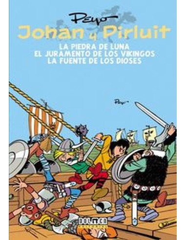 JOHAN Y PIRLUIT 2 LA PIEDRA DE LUNA/JURAMENTO DE LOS VIKING 9788415...