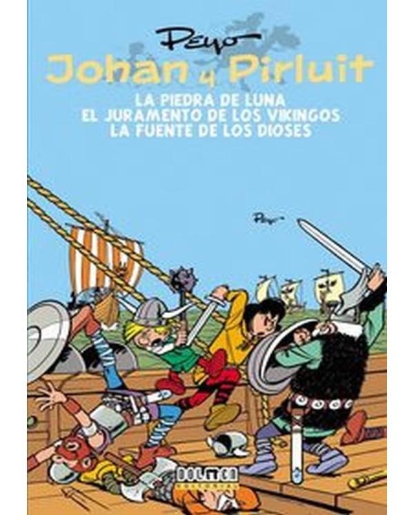 JOHAN Y PIRLUIT 2 LA PIEDRA DE LUNA/JURAMENTO DE LOS VIKING 9788415...
