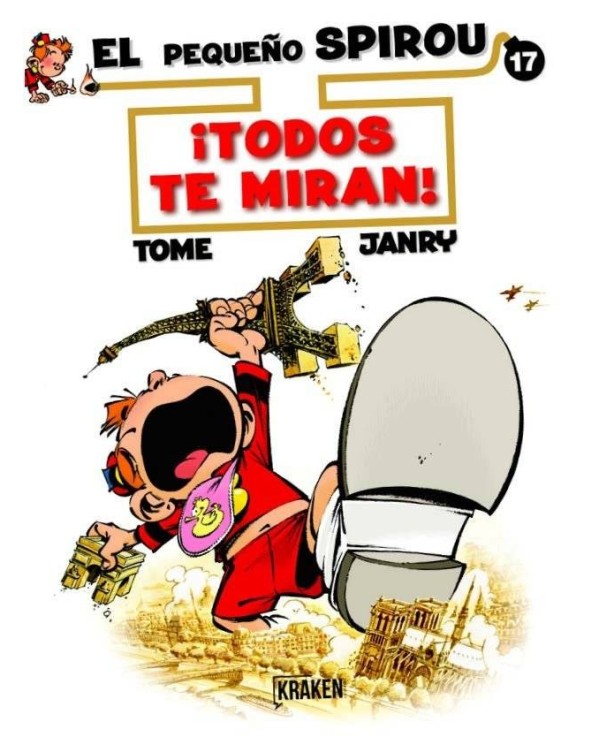 PEQUEÑO SPIROU TODOS TE MIRAN N17