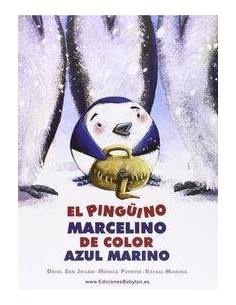 EL PINGÜINO MARCELINO DE COLOR AZUL MARINO EL PINGÜINO MARCELINO DE COLOR AZUL MARINO