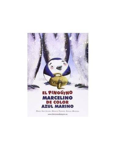 EL PINGÜINO MARCELINO DE COLOR AZUL MARINO EL PINGÜINO MARCELINO DE COLOR AZUL MARINO