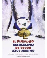 EL PINGÜINO MARCELINO DE COLOR AZUL MARINO